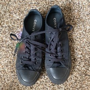 All Black Converse All Star